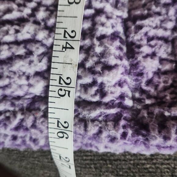 O4 Victory Outfitters warm purple sherpa 1/4 zip Jacket - Picture 6 of 9